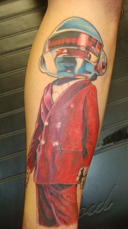 Looking for unique Mason Tattoos?  Daft Punk